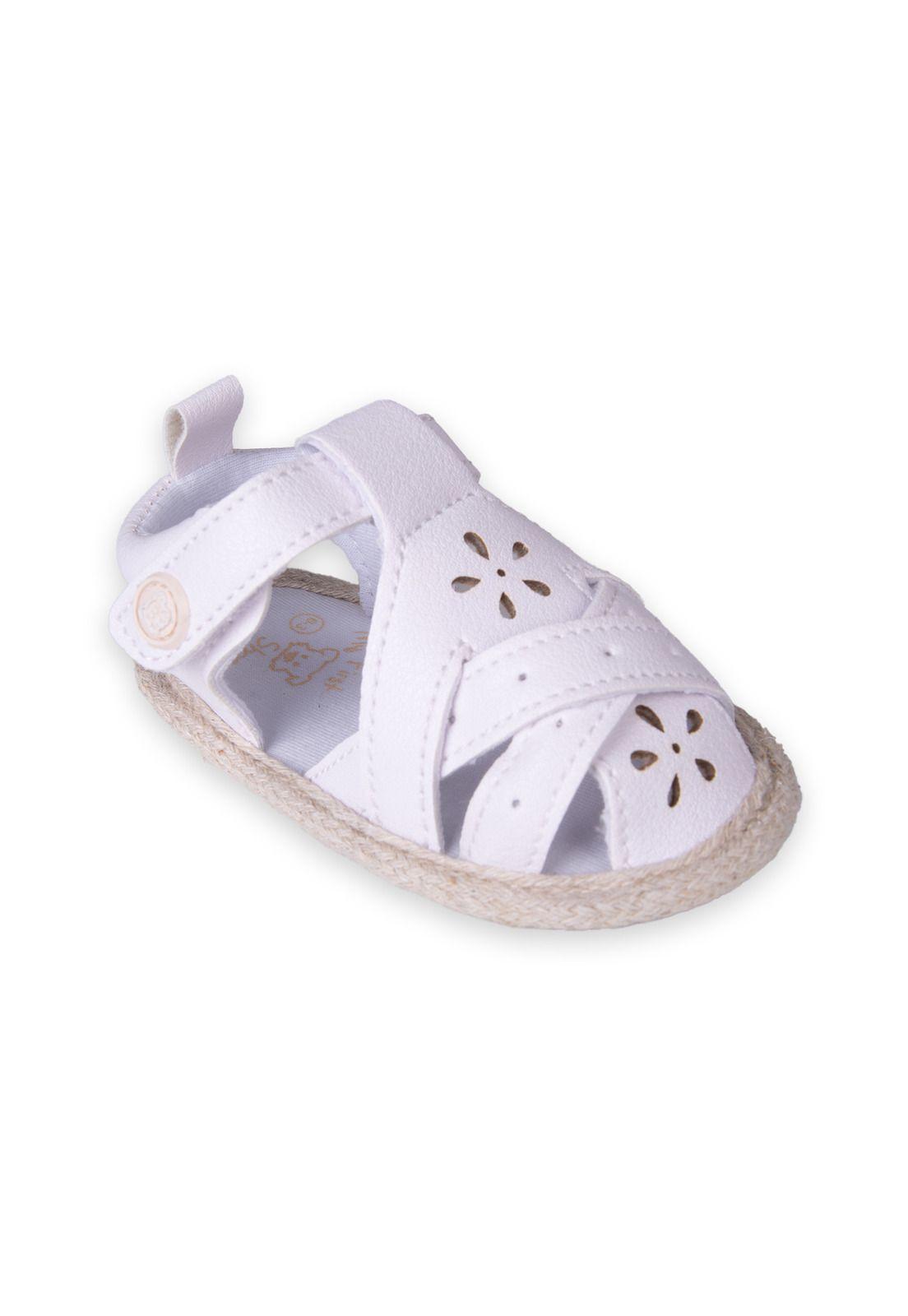 Sandalias Recién Nacido Niña Blanco Pillin (PZC102-25BCO )-4