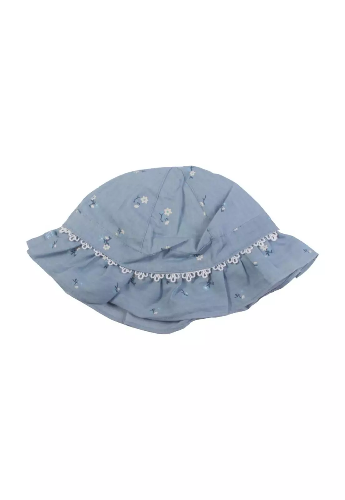 Gorro Bebe Niña Celeste Pillín-0