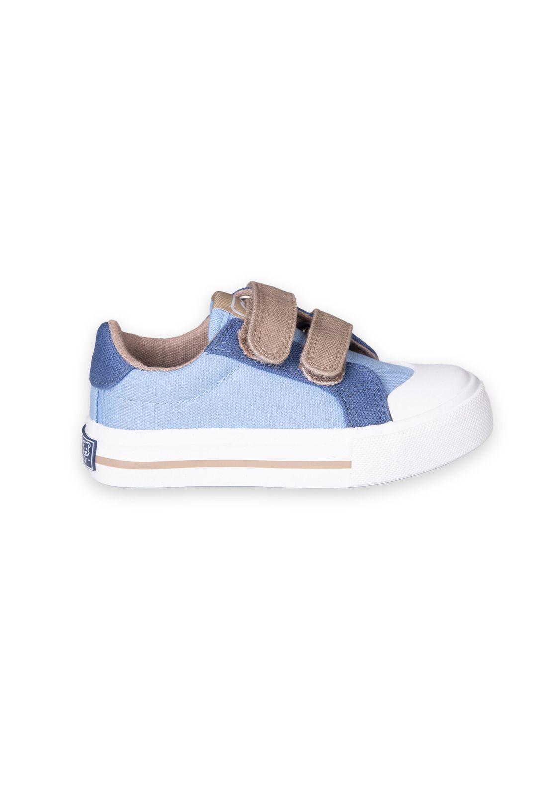 Zapatillas Bebe Niño Celeste Pillin (PZC503-25CEL )-1