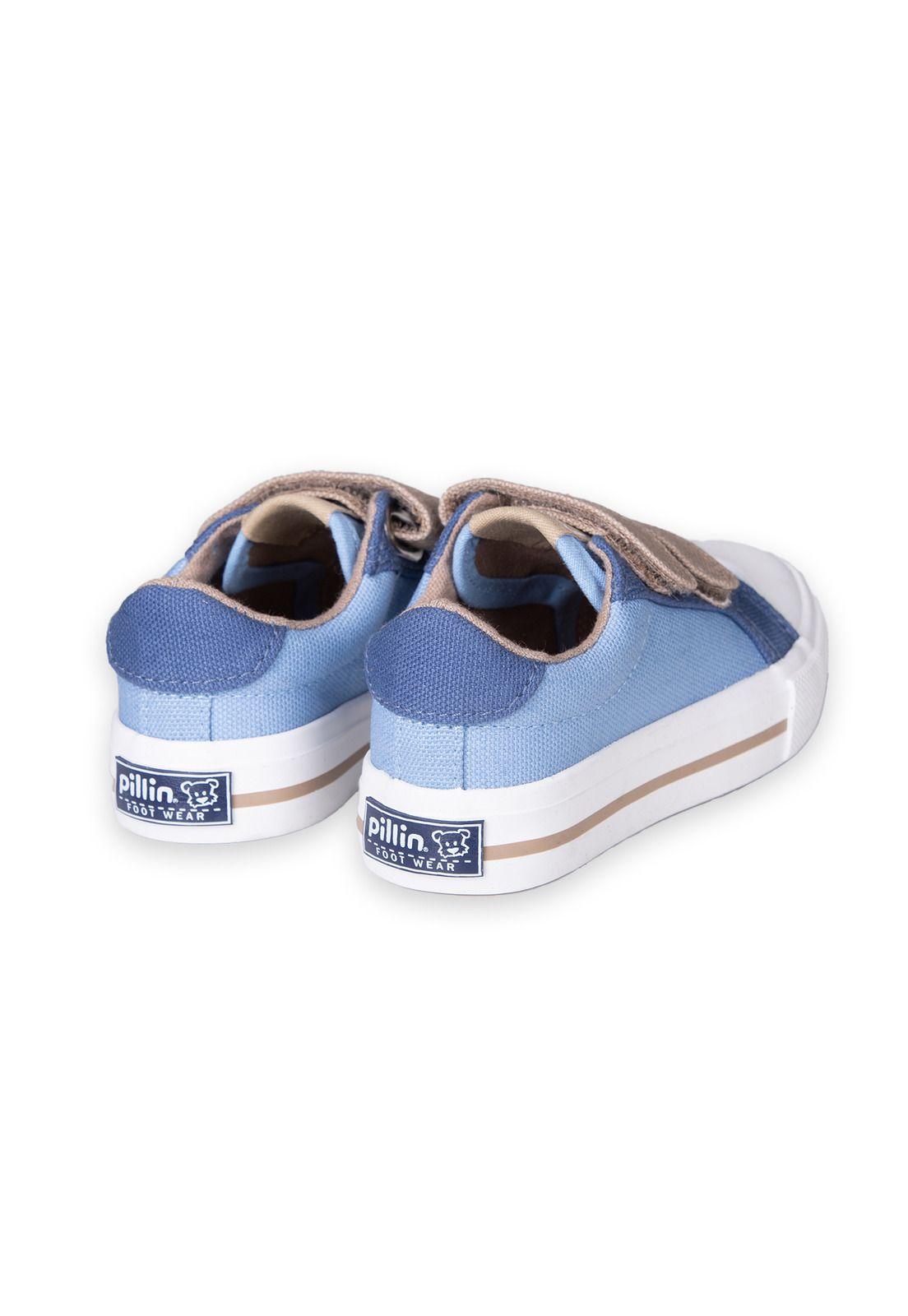 Zapatillas Bebe Niño Celeste Pillin (PZC503-25CEL )-2