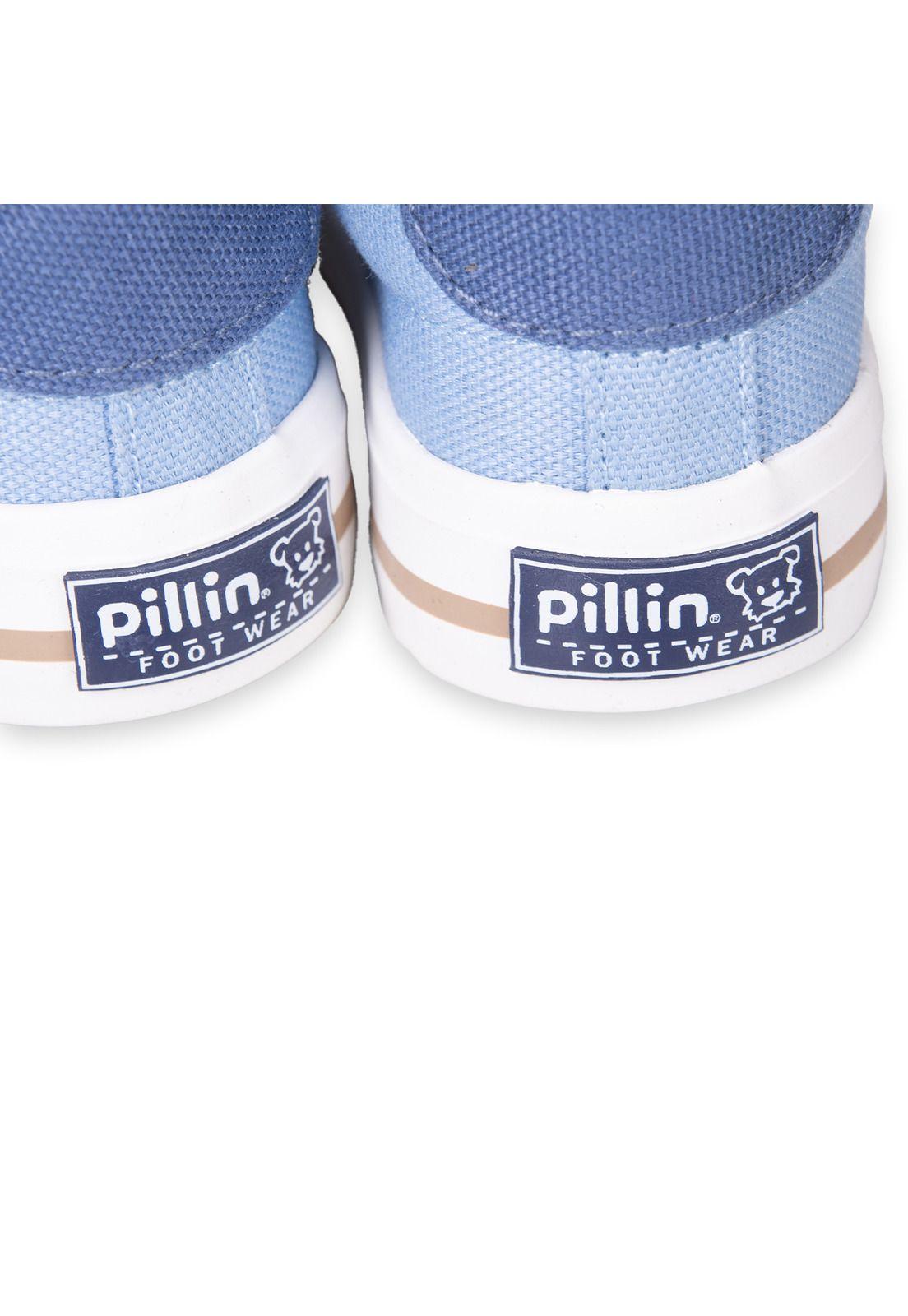 Zapatillas Bebe Niño Celeste Pillin (PZC503-25CEL )-4