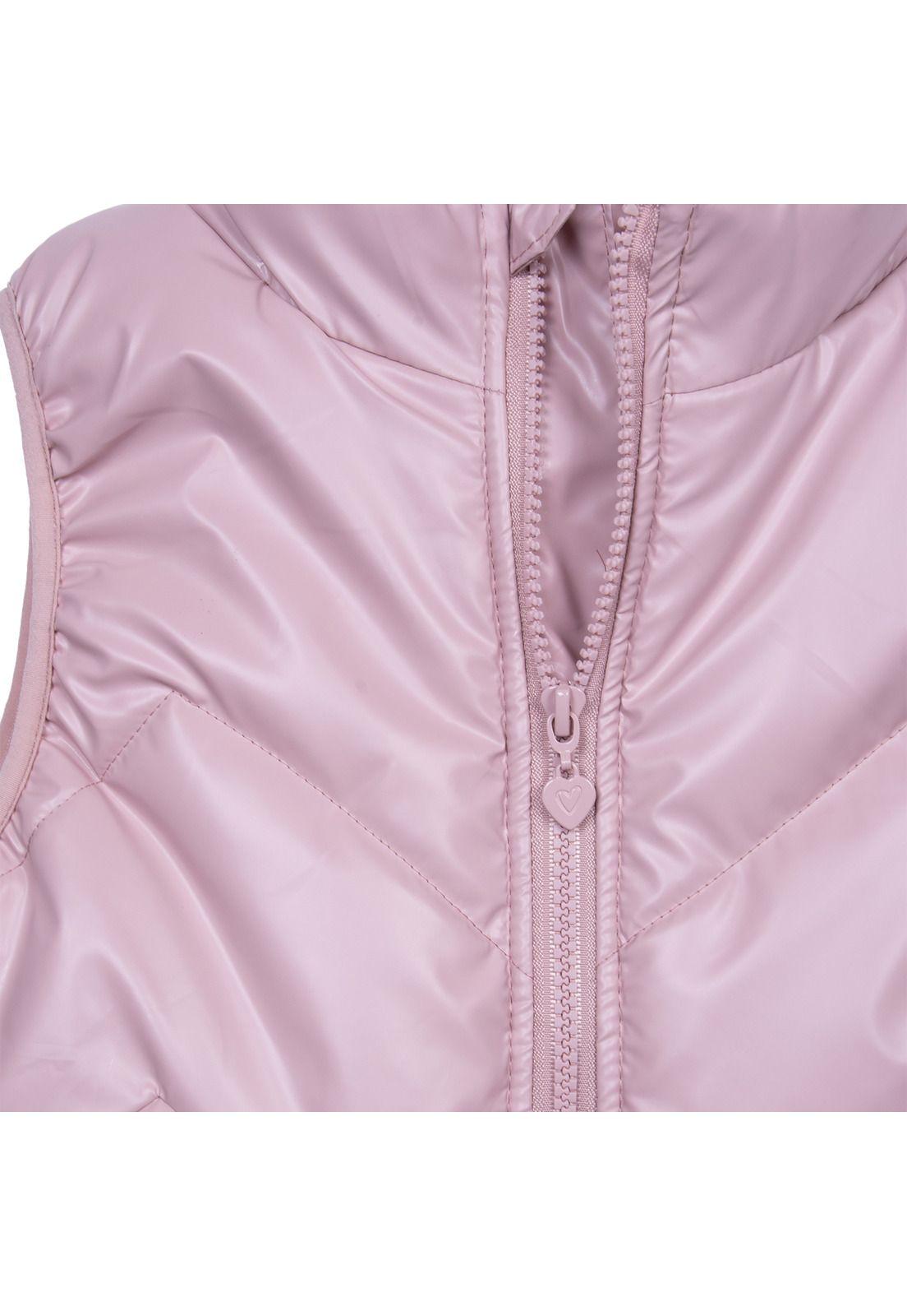 Parka sin mangas Rosado Niña Pillin (PVD815-26ROS)-2