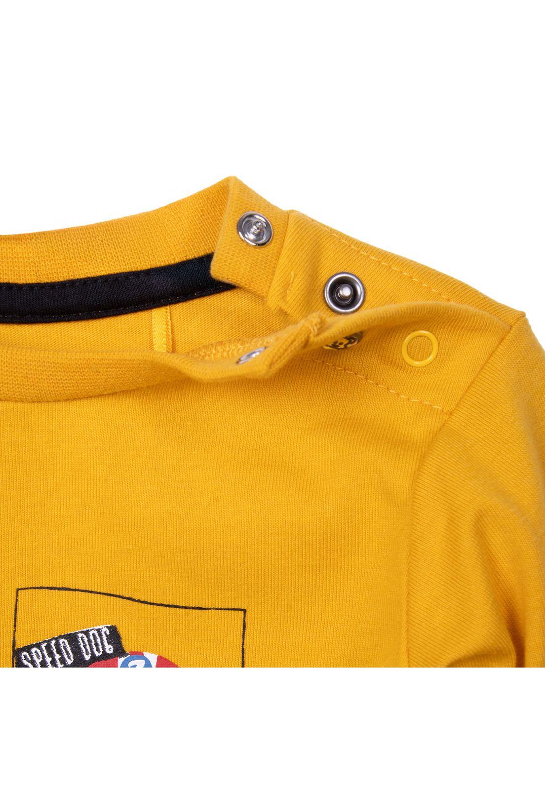 Polera   Pillin Amarillo Niño (PVD621-26MOS)-1