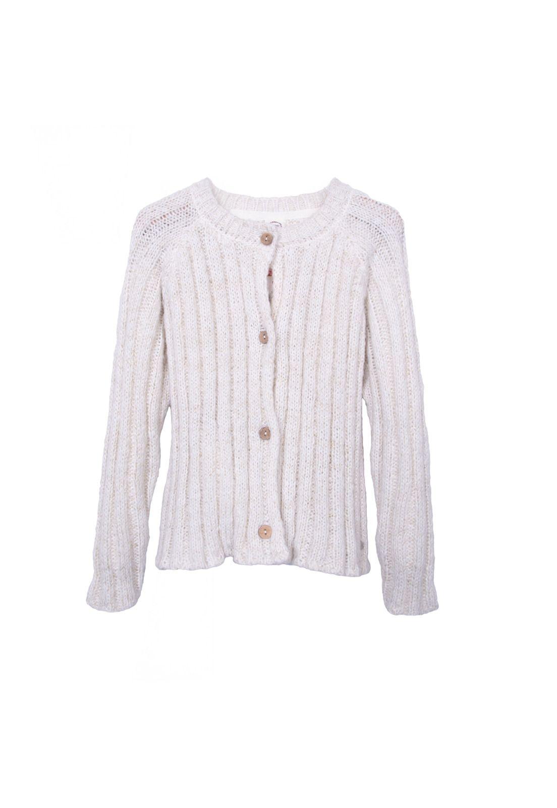 Chaleco  Blanco Niña Pillin (PVD904-26CRU)-0