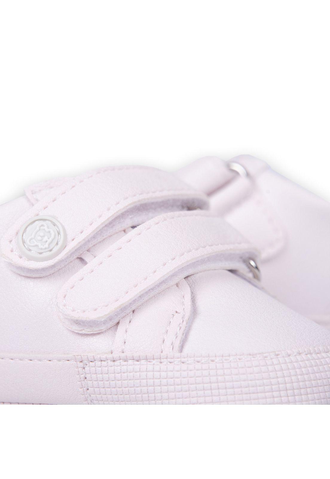 Zapatilla Recién Nacido Unisex Blanco Pillin-3