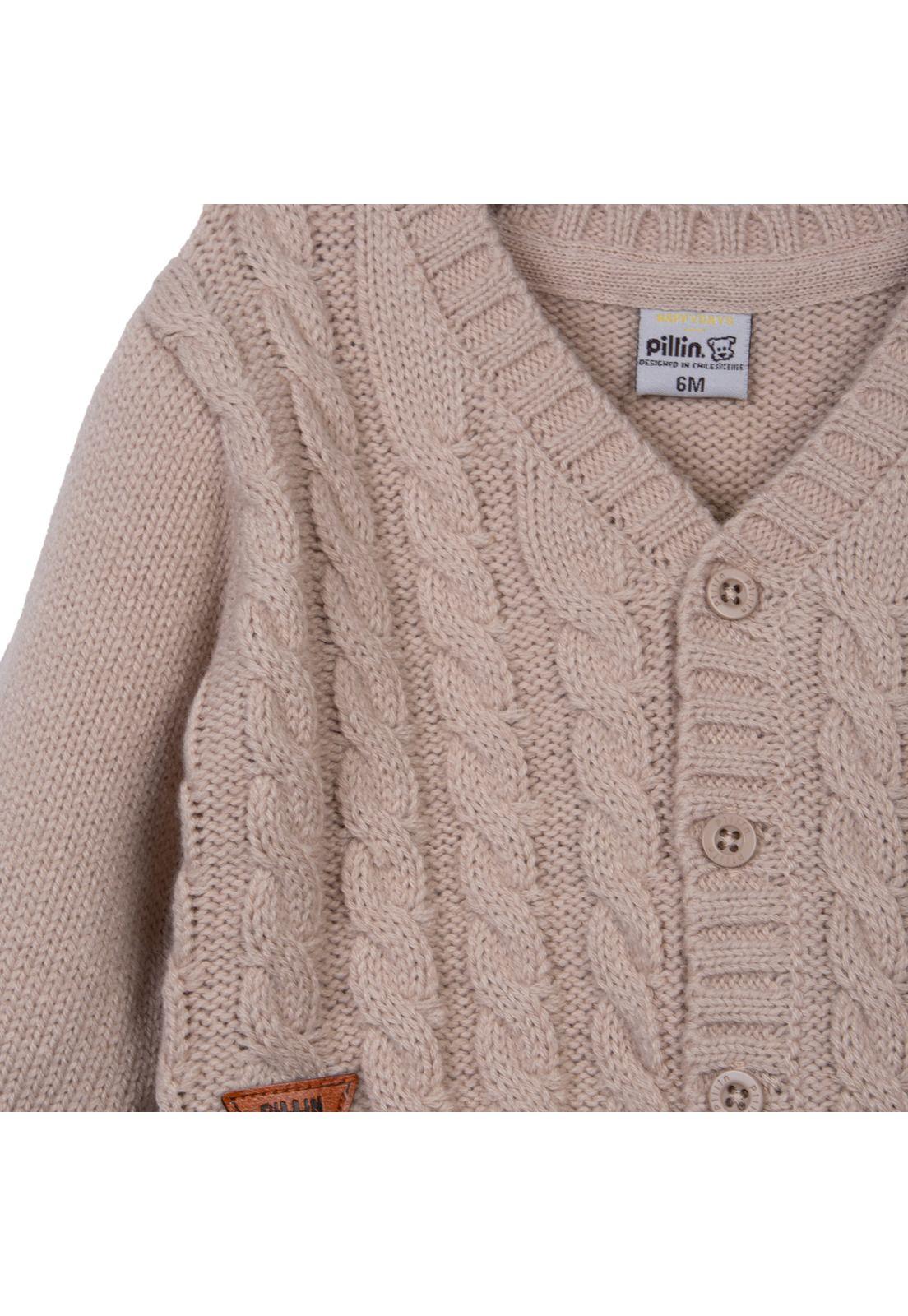 Chaleco   Pillin Café Niño (PVD903-26ARE)-1