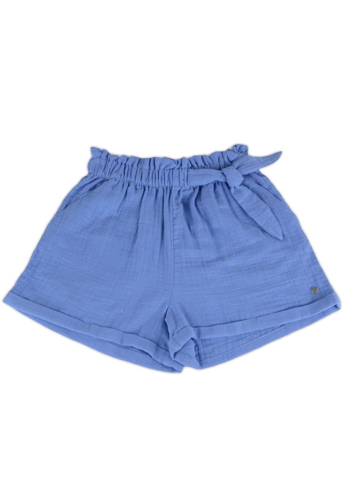 Short Niña Azul Pillin-0
