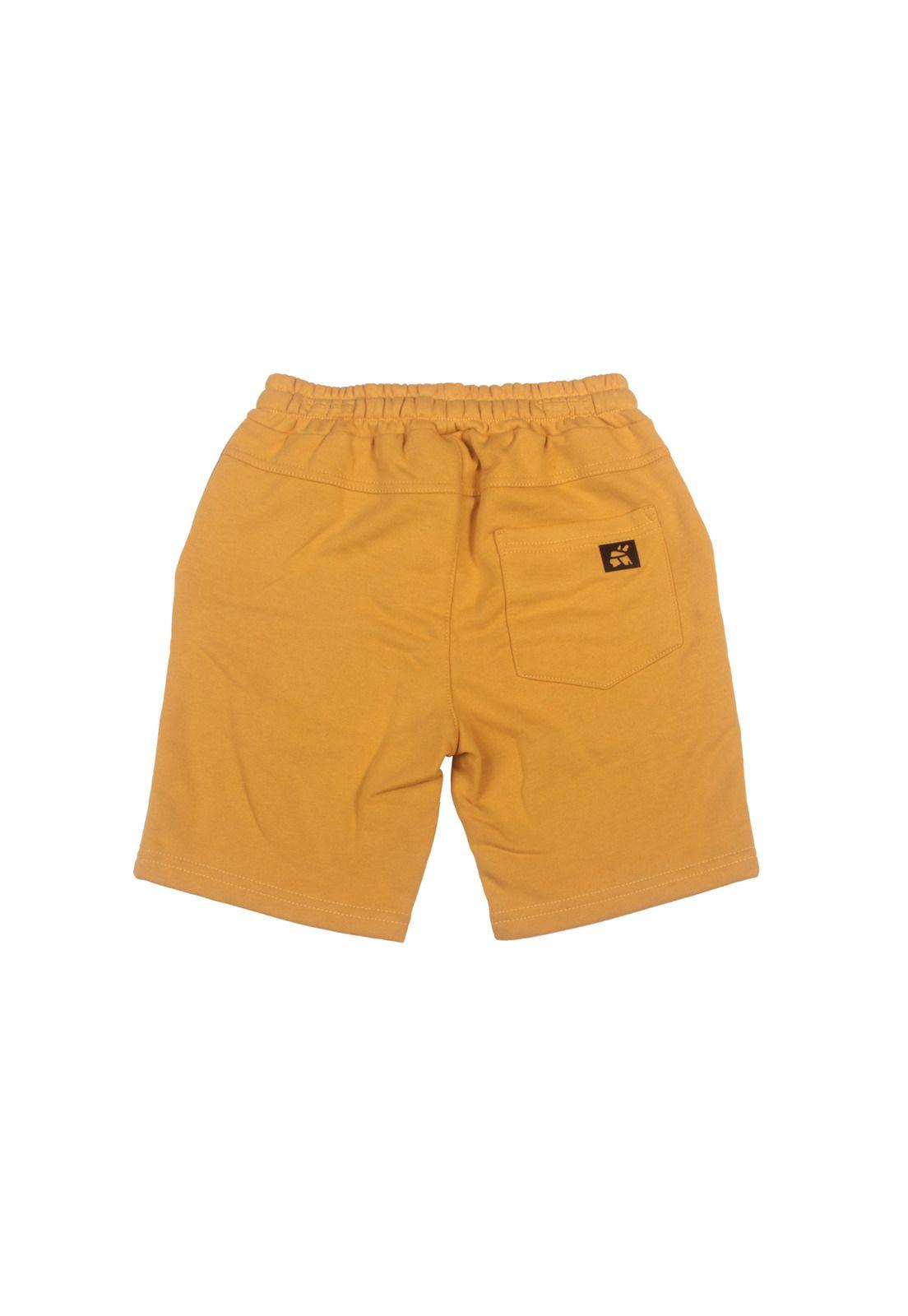 Short Niño Mostaza Pillin-1