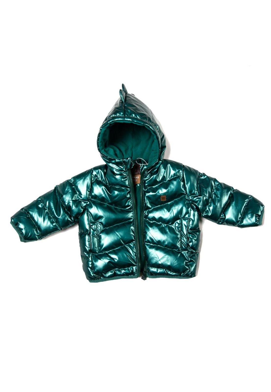 Parka C/Capucha Bebé Niño Verde Pillin-0