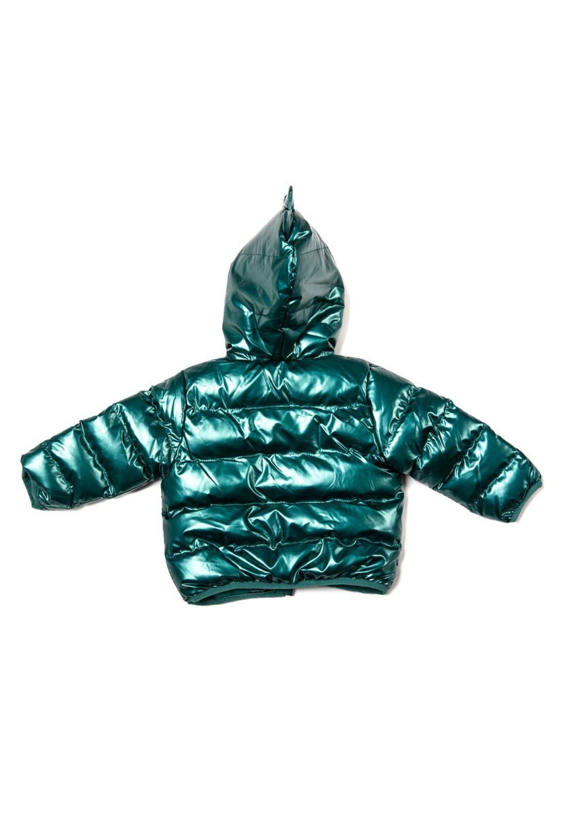 Parka C/Capucha Bebé Niño Verde Pillin-3