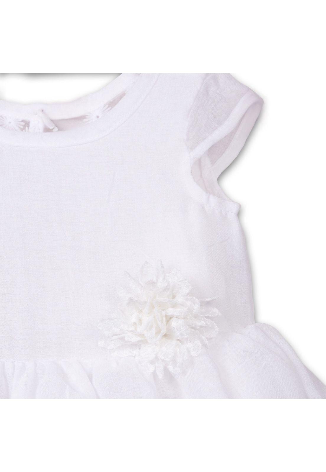 Vestido  Niña Blanco Pillin (PVC847-25BCO)-2