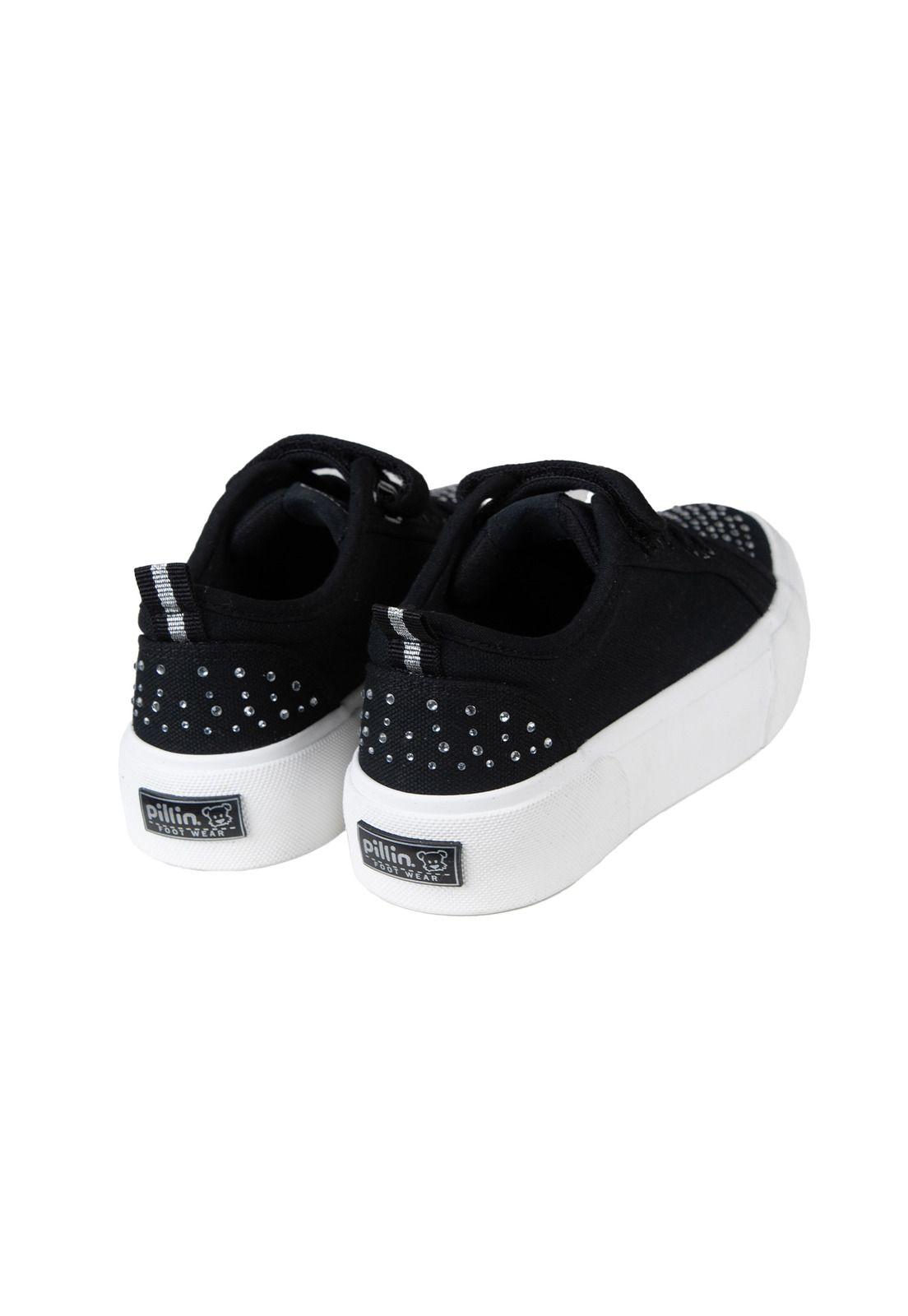 Zapatillas Niña Negro Pillin (PZC505-25NEG )-2