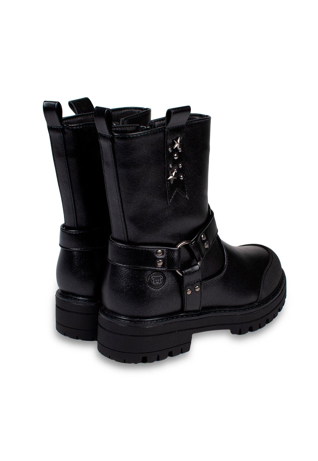 Bota Niña Pillin (PZD315-26NEG)-2