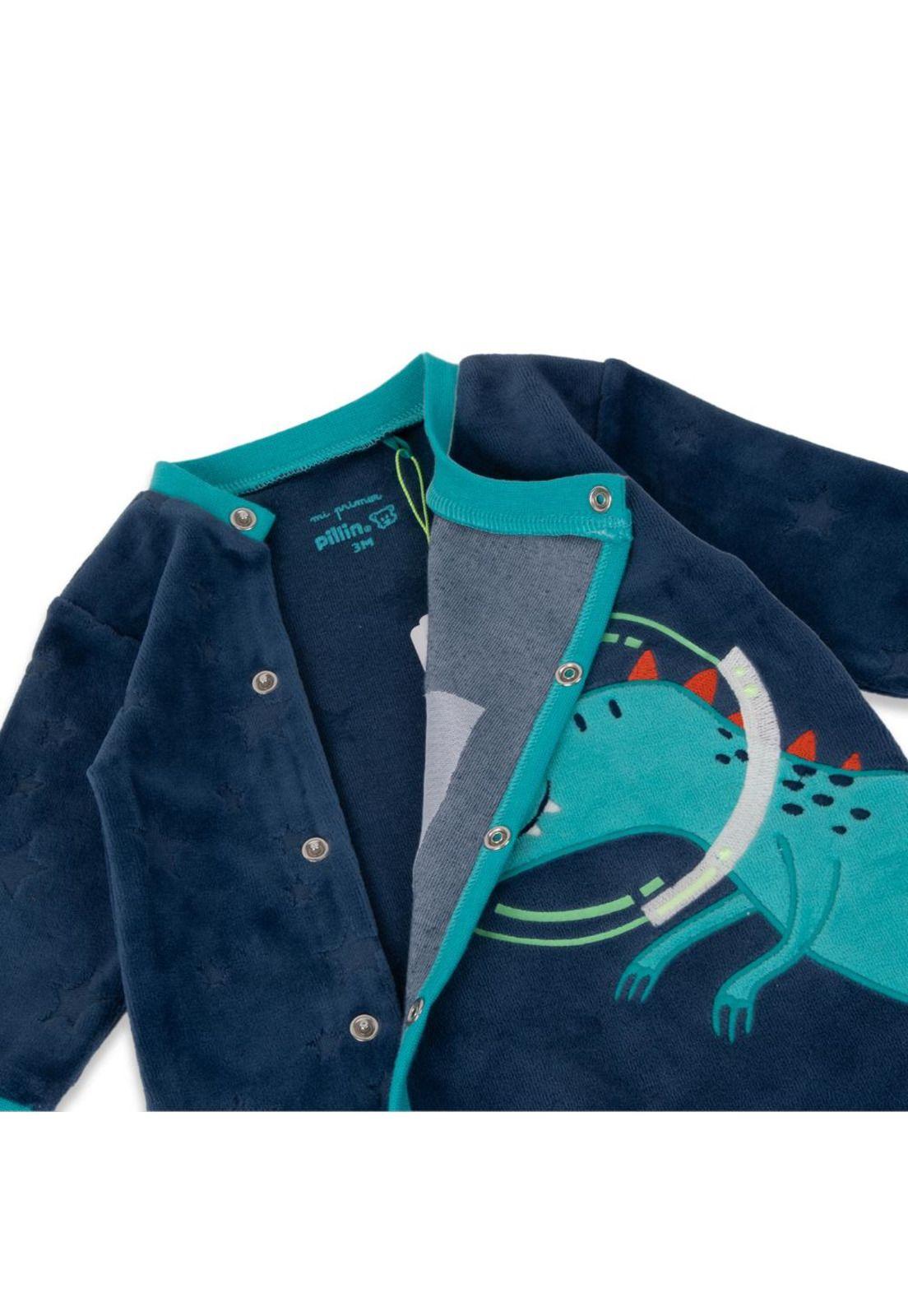 Osito Bebé Niño Azul Pillin-2