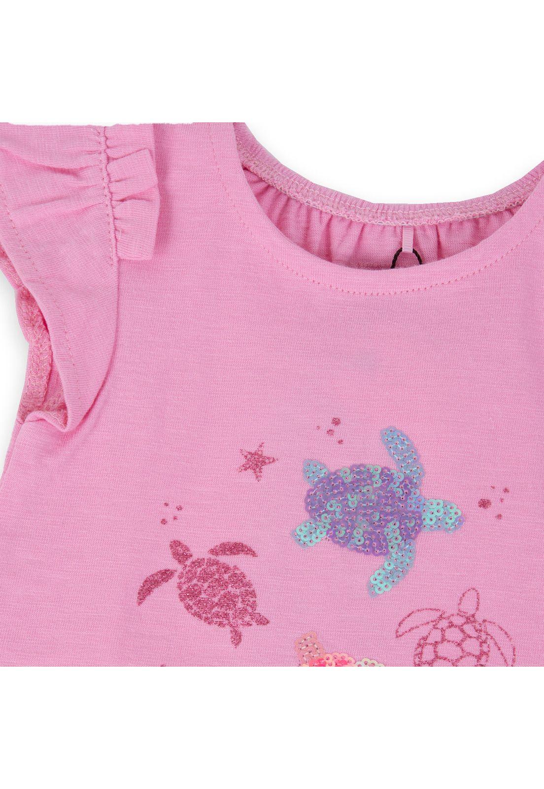 Polera Bebé Niña Rosado Pillin-2
