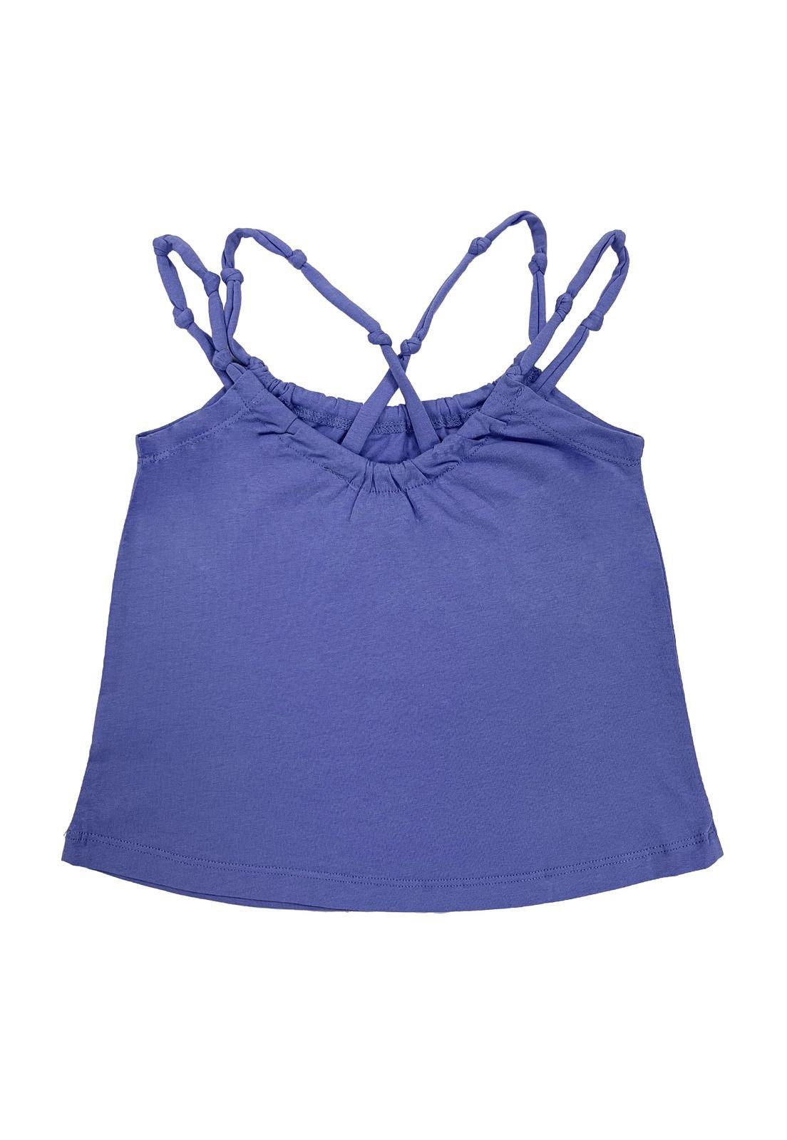 Polera Niña Azul petróleo Pillin-1