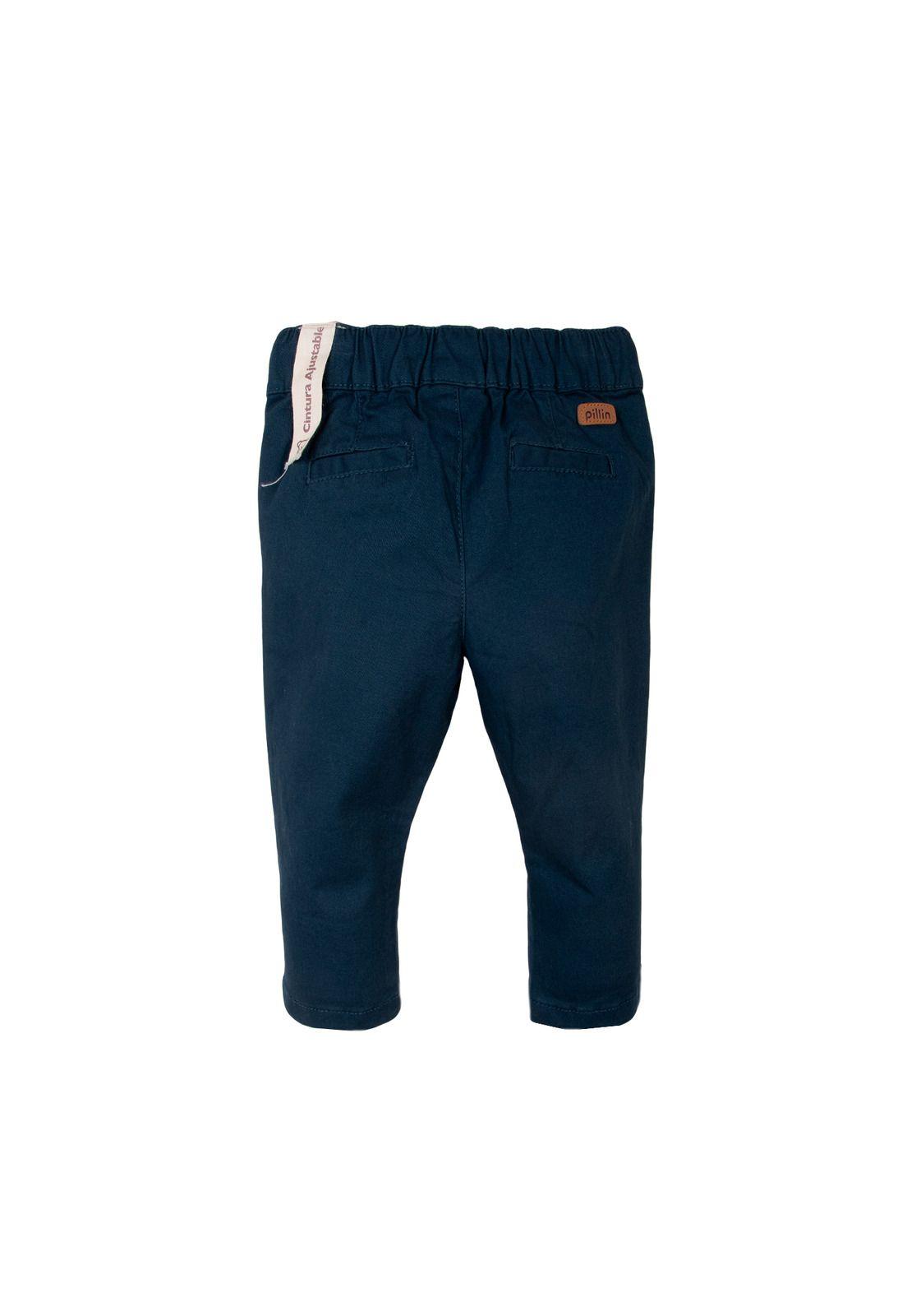 Pantalón   Pillin Azul Niño (PVD802-26AZM)-1