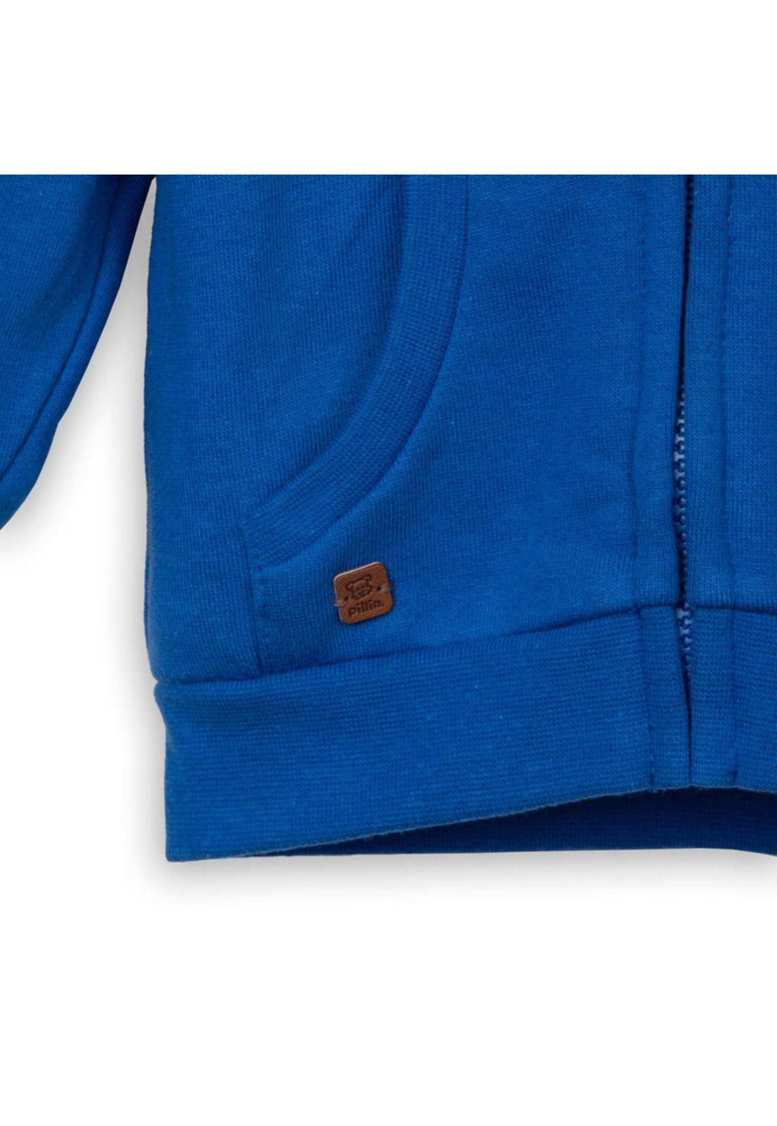 Polerón  Niño Azul Pillin (PVC502-25AZU3M)-2