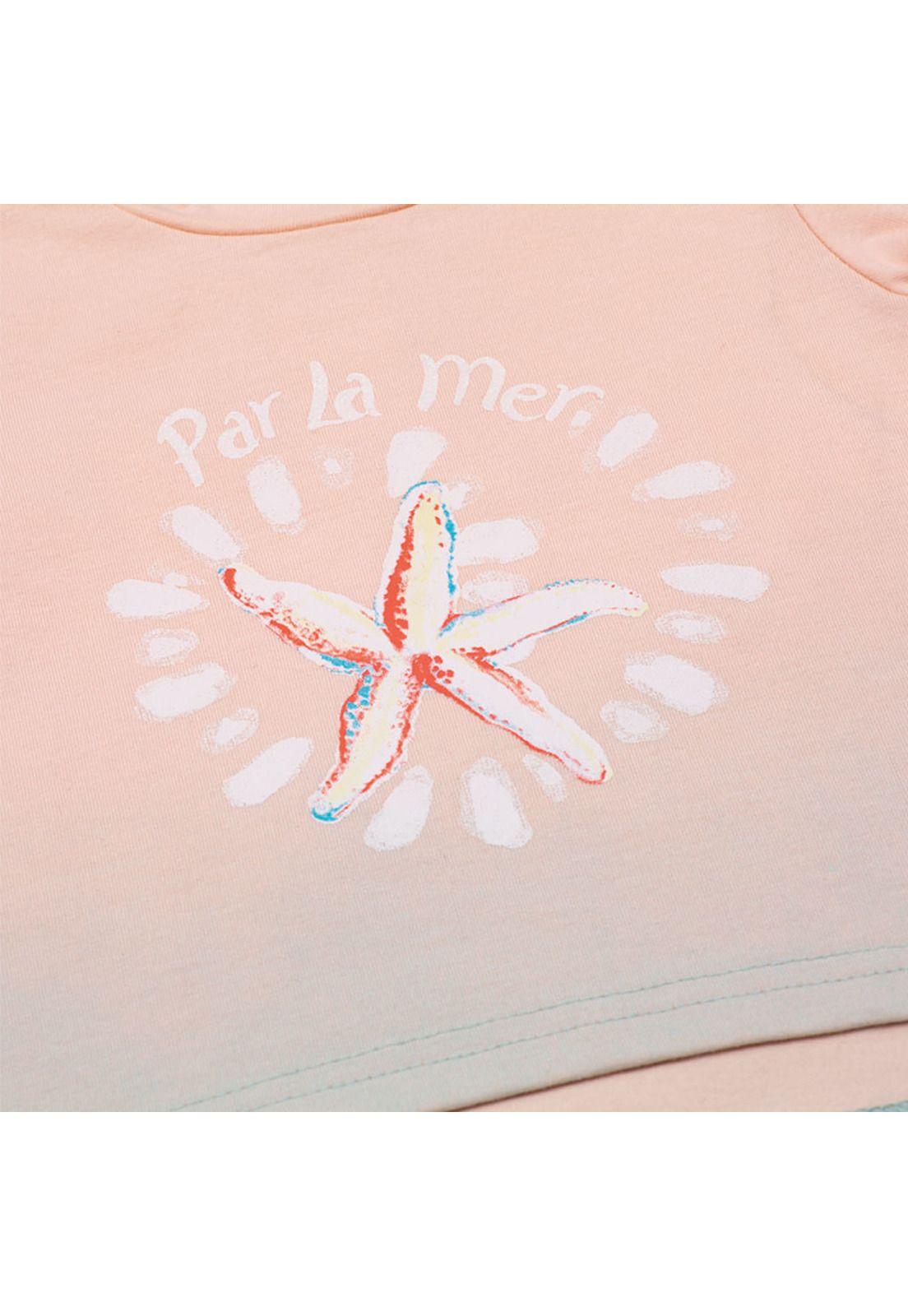 Polera Manga Larga Bebé Niña Coral Pillin-3