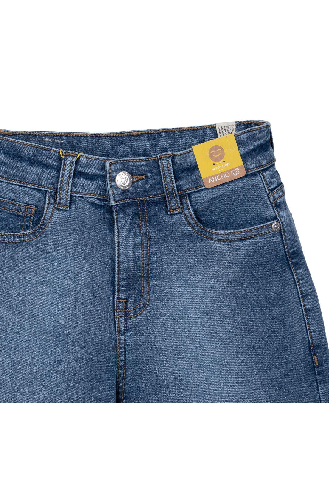 Jeans Niña Wide Leg Denim Pillin-2