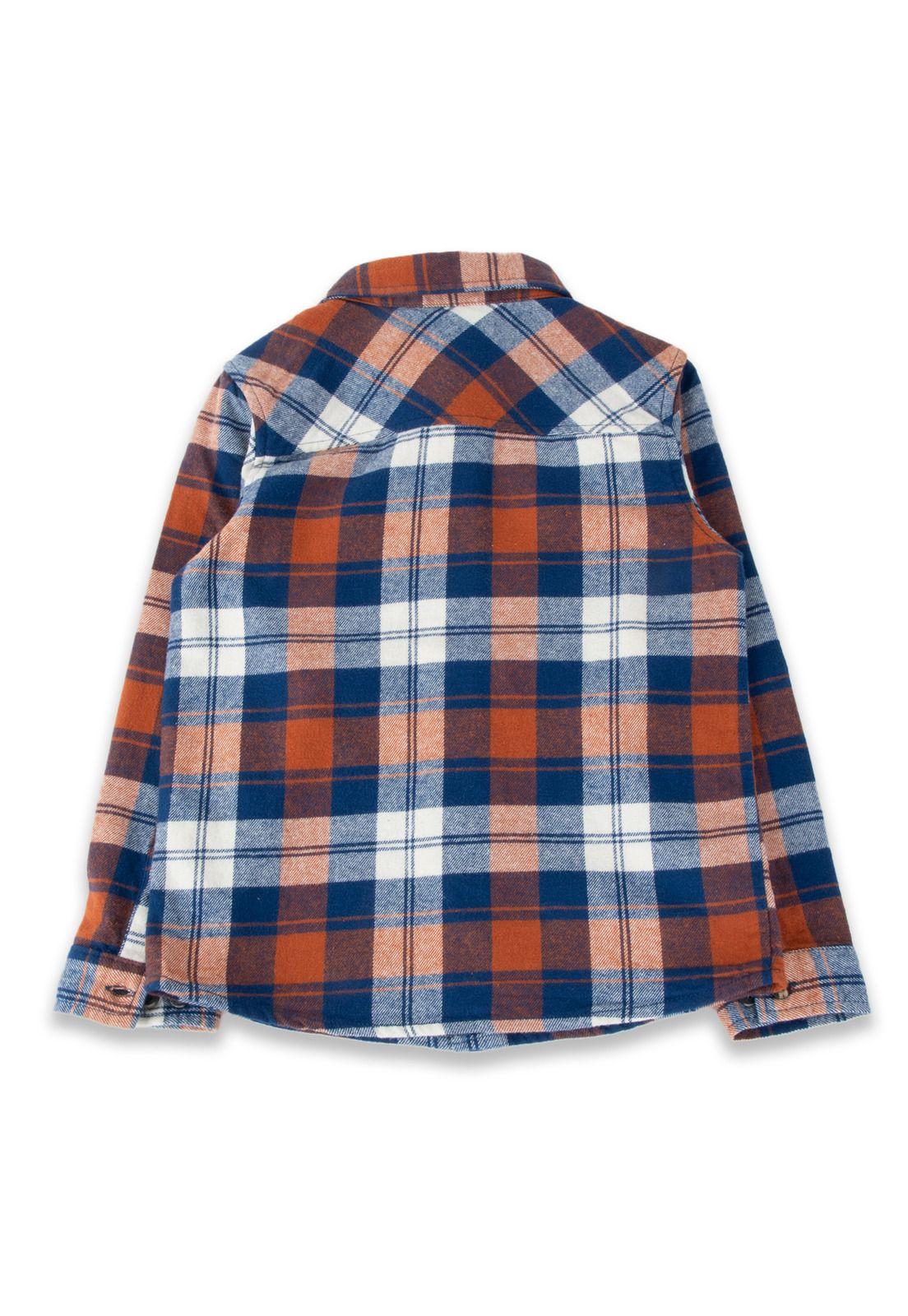 Camisa Niño Naranja Pillin-2