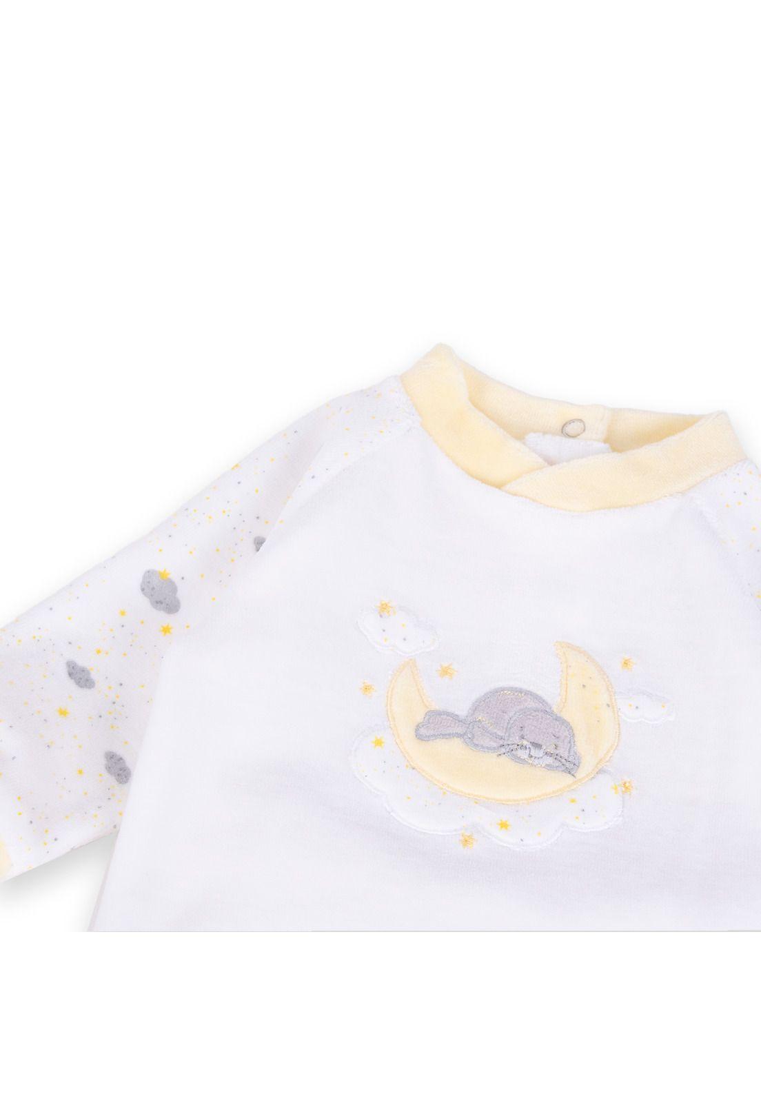Conjunto Unisex bebé Vainilla Pillin (PVA316-24VAI)-1