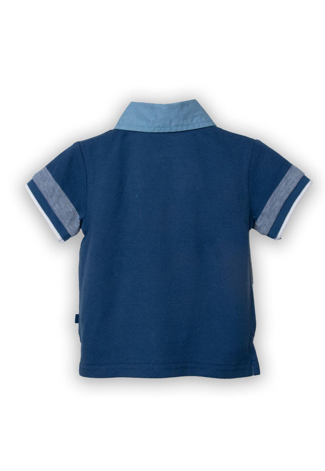 Polera  Niño Azul Marino Pillin (PVC639-25AZM3M)-2