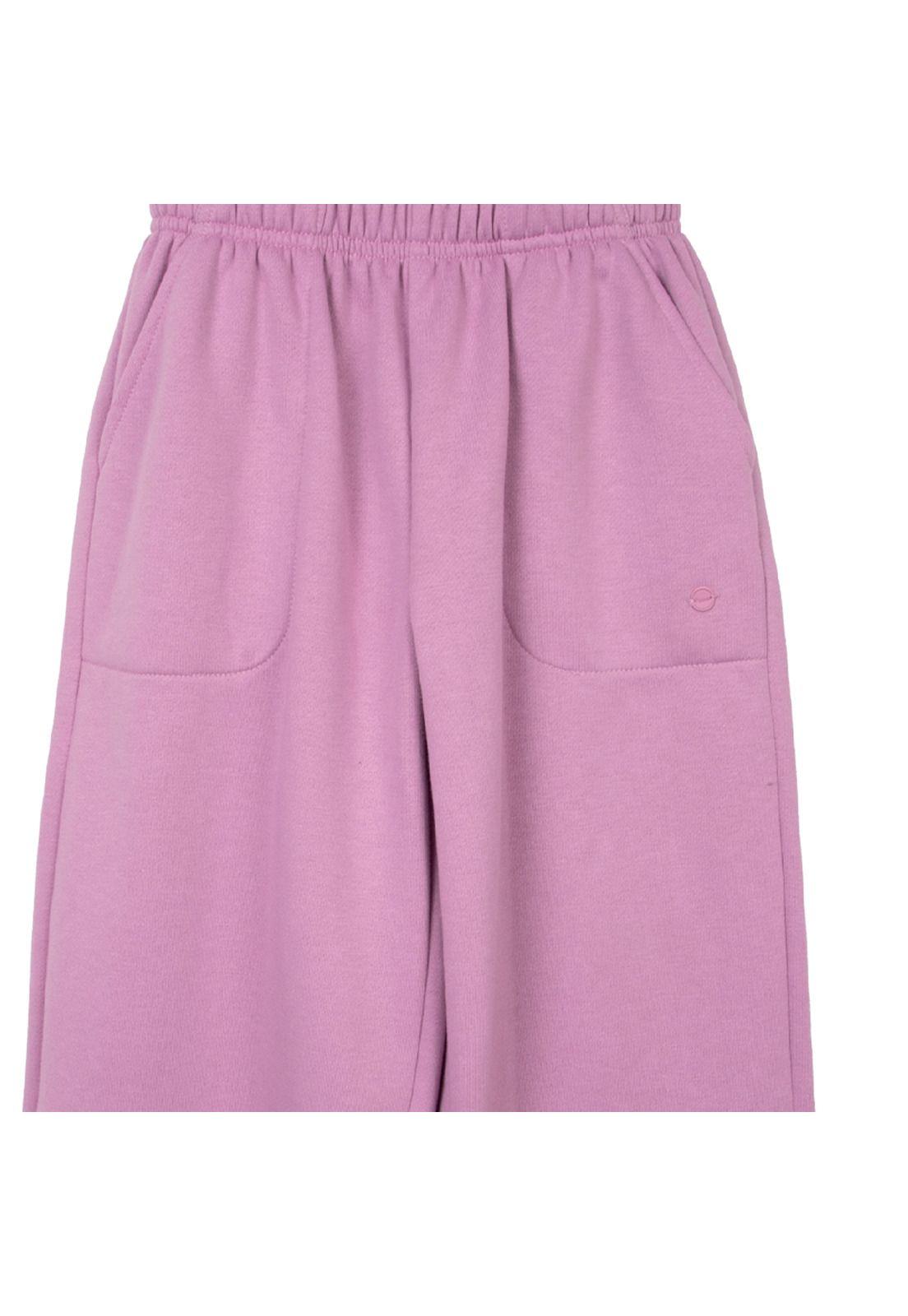 Pantalón Buzo  Rosado Niña Pillin (PVD503-26LIL)-2