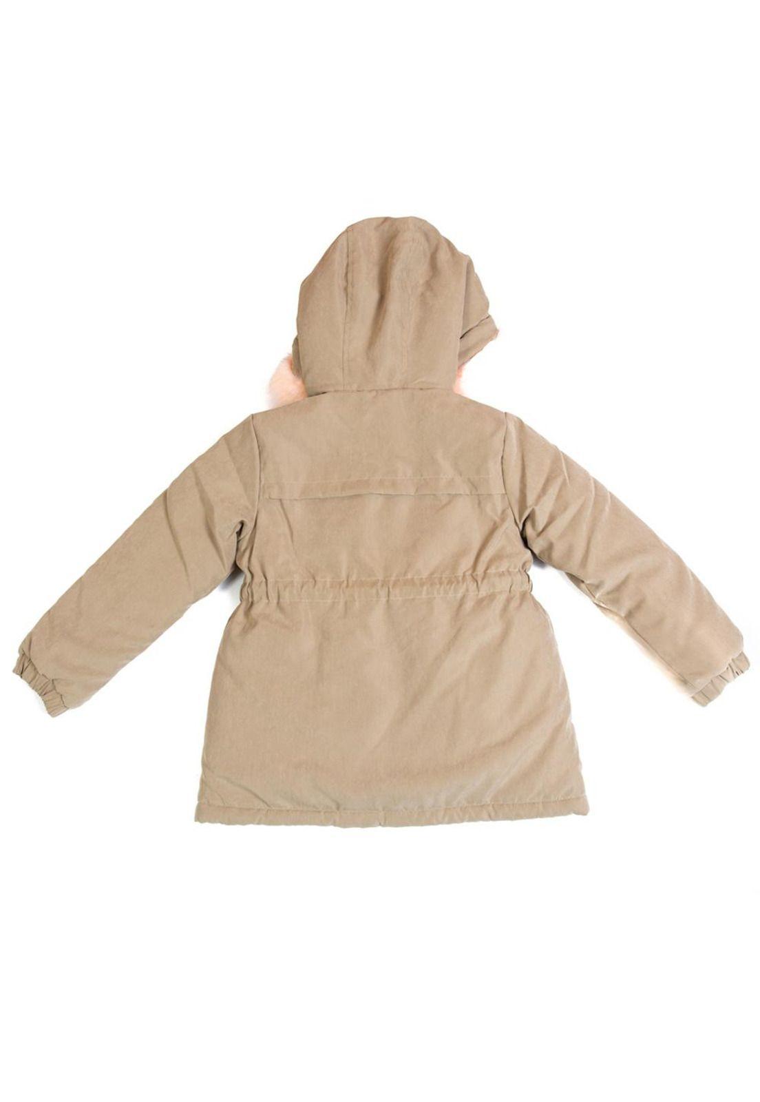 Chaqueta Bebé Niña Beige Pillin-3