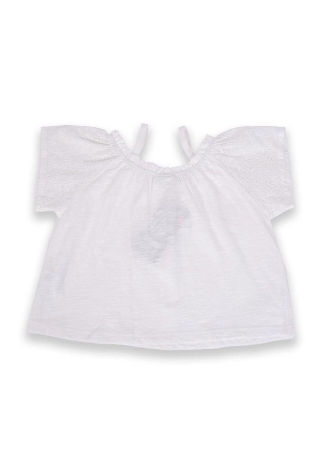 Polera Niña Blanco Pillin-2