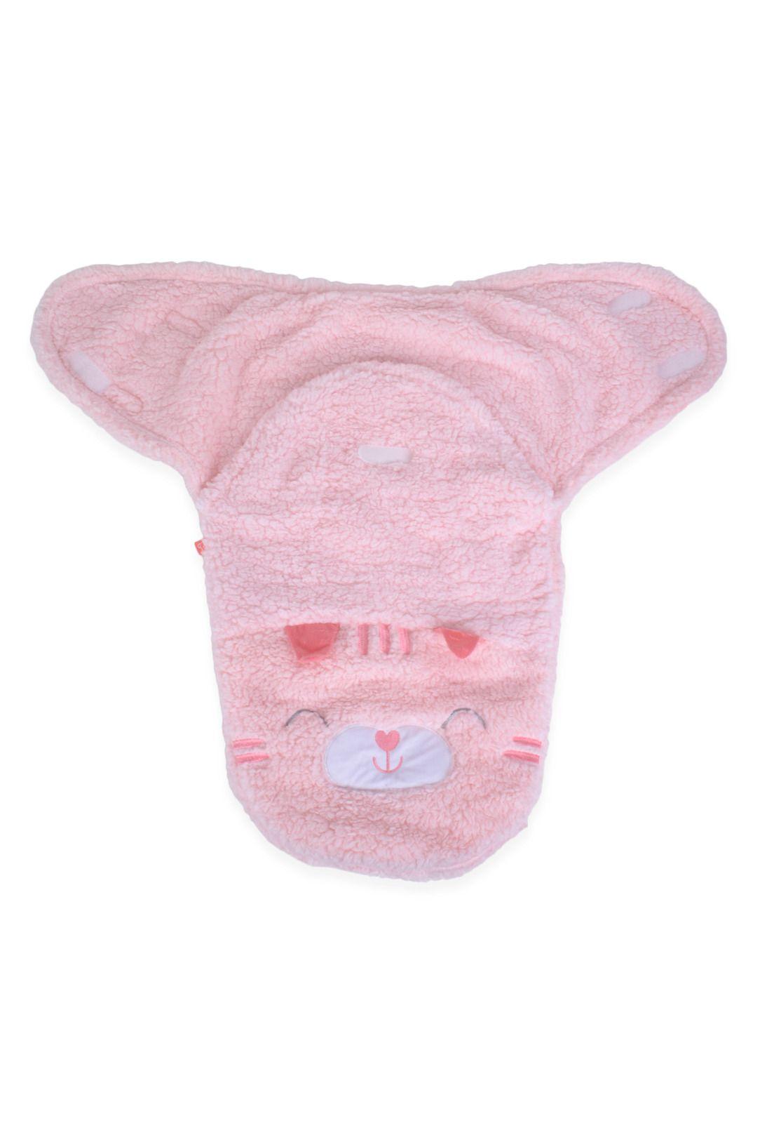 Saquito Bebé Niña Rosado Pillin-4