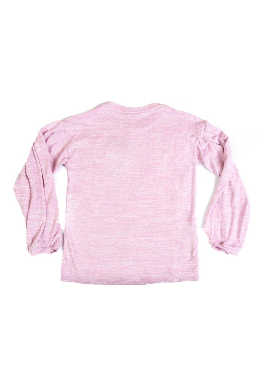 Polera Manga Larga Niña Lila Pillin-3