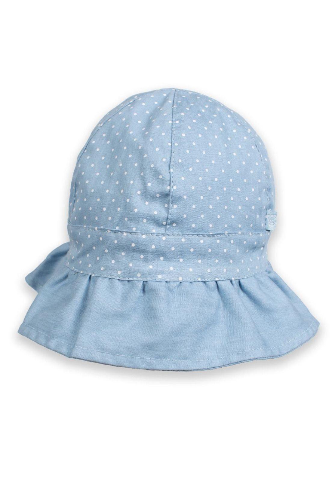 Gorro Bebé Niña Celeste Pillin-2