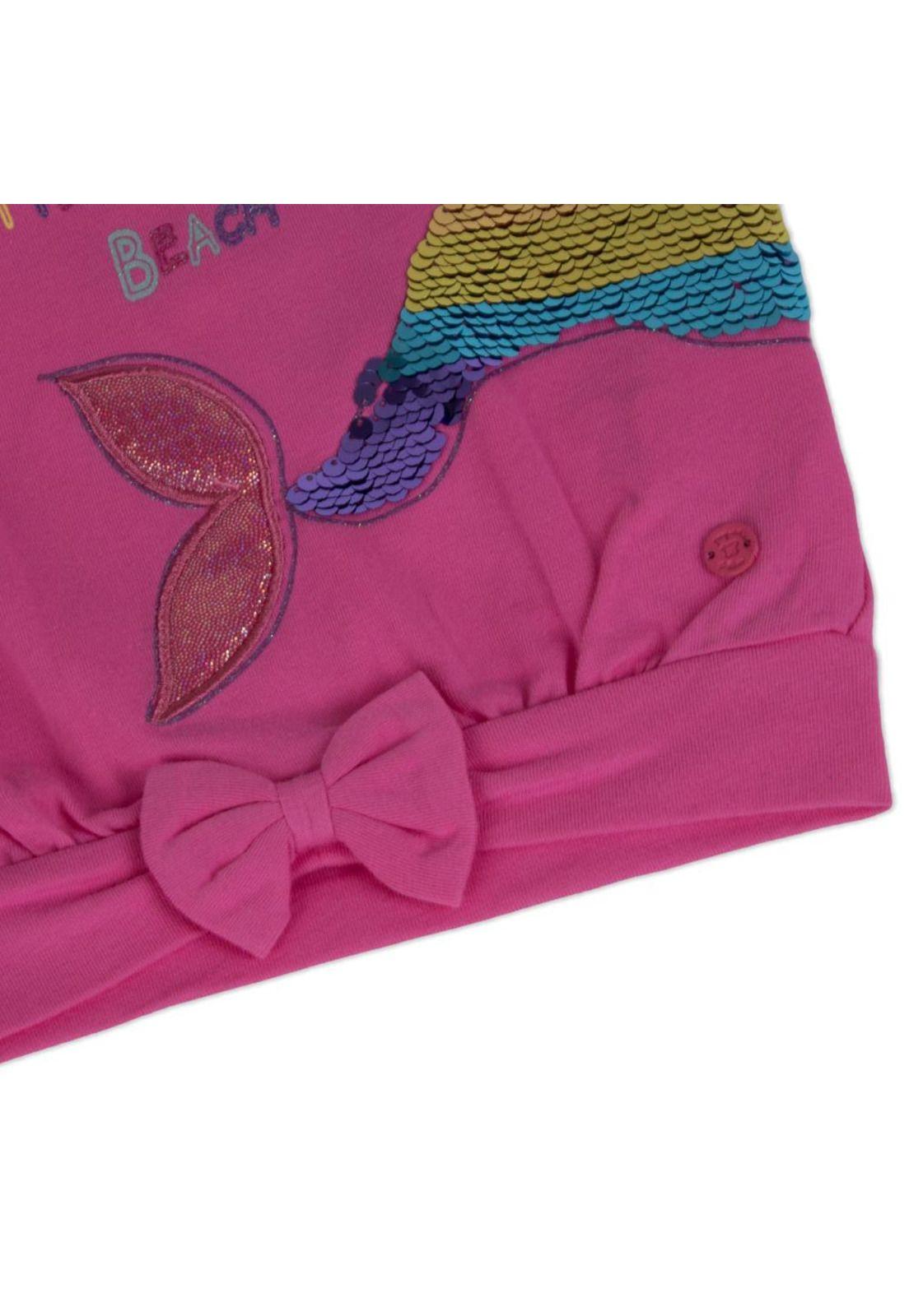 Polera Bebe Niña Fucsia Pillin-1