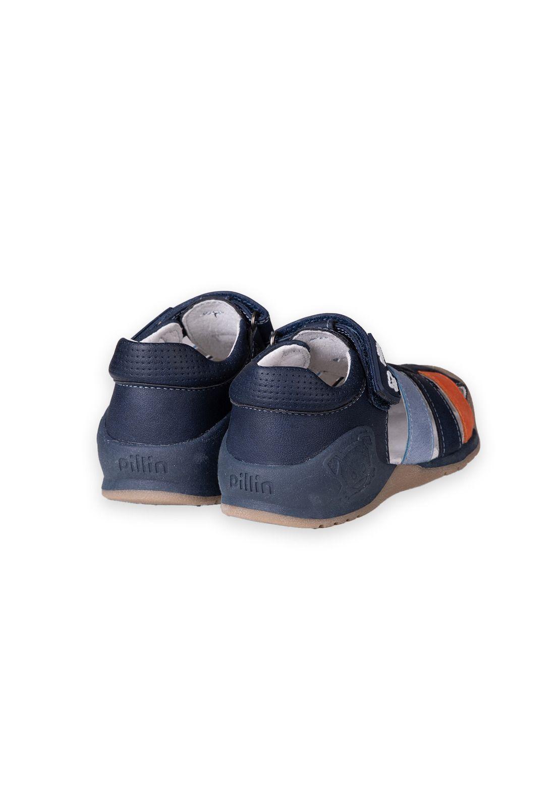 Sandalias Recién Nacido Niño Azul Pillin (PZC206-25AZU )-2