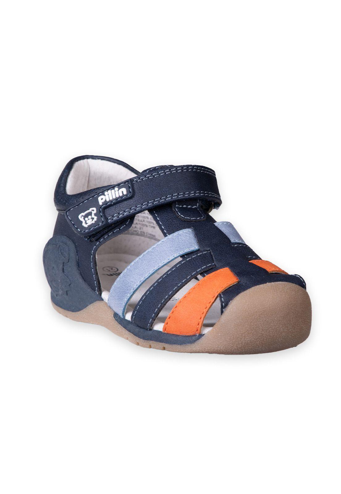 Sandalias Recién Nacido Niño Azul Pillin (PZC206-25AZU )-4