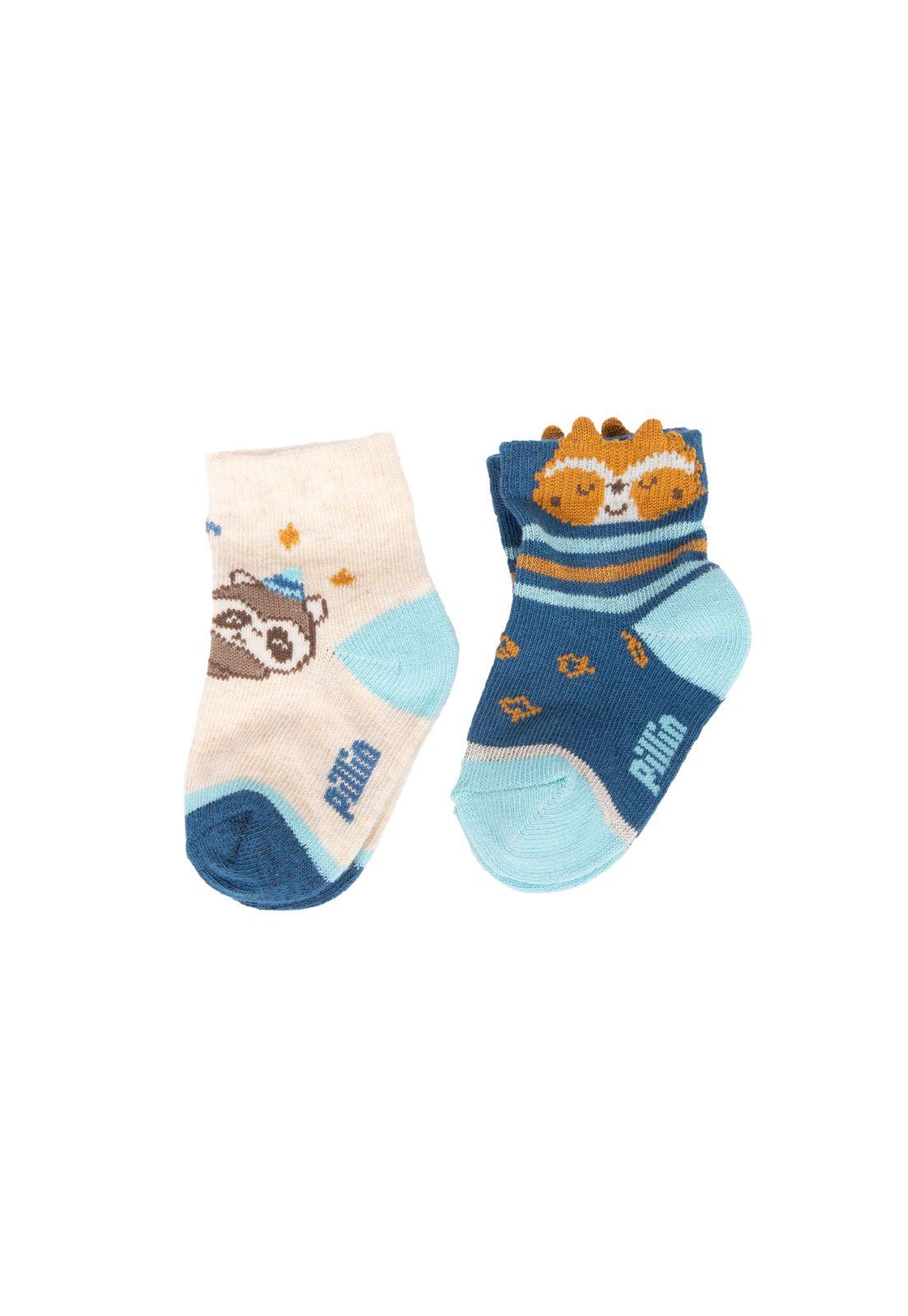 Calcetines  Multicolor Niño Pillin (PAD120-26SUR)-0