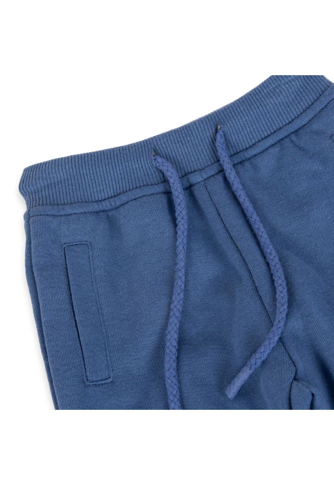 Pantalón Buzo Bebé Niño Azul Pillin-1