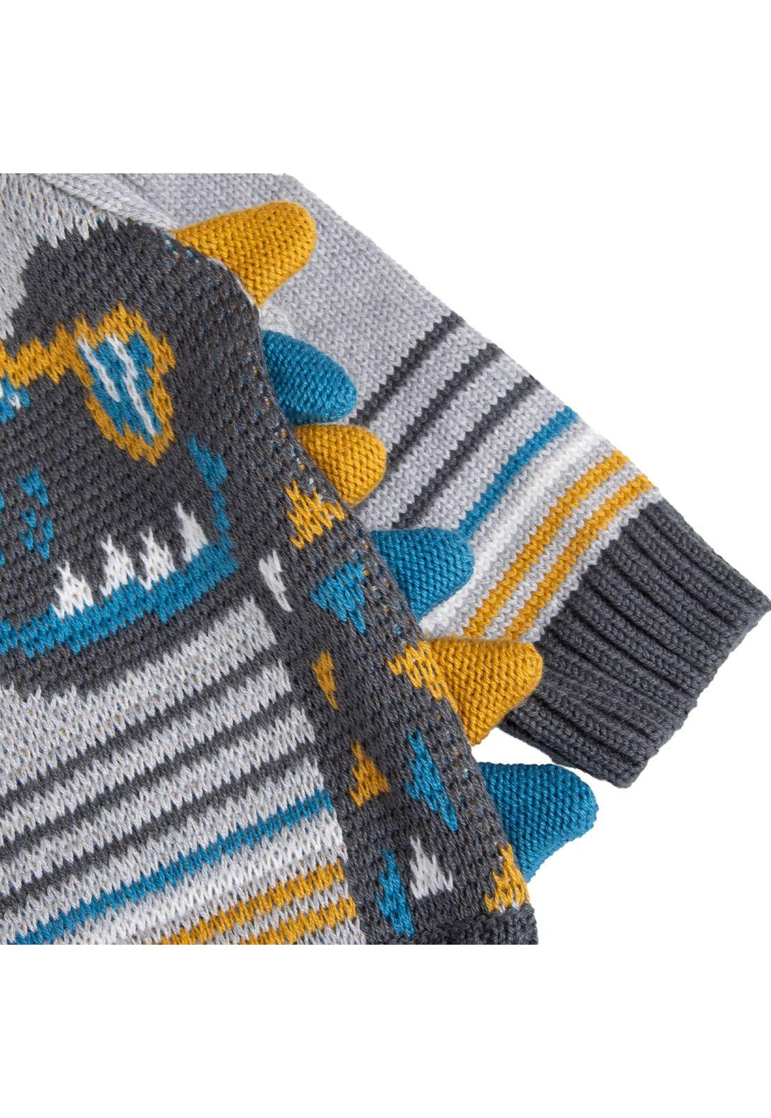 Chaleco Bebe  Gris Pillin ( PVB907-25MLG )-1