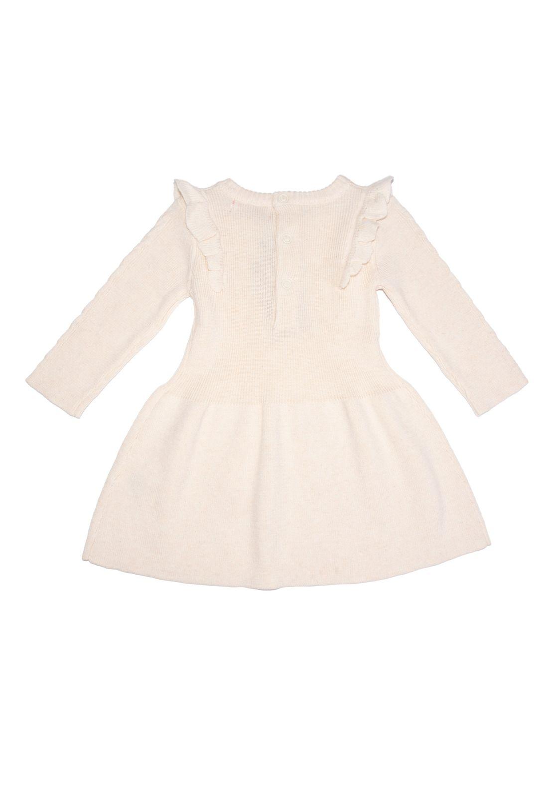 Vestido Bebe Crudo Pillin (PVB917-25CRU )-3