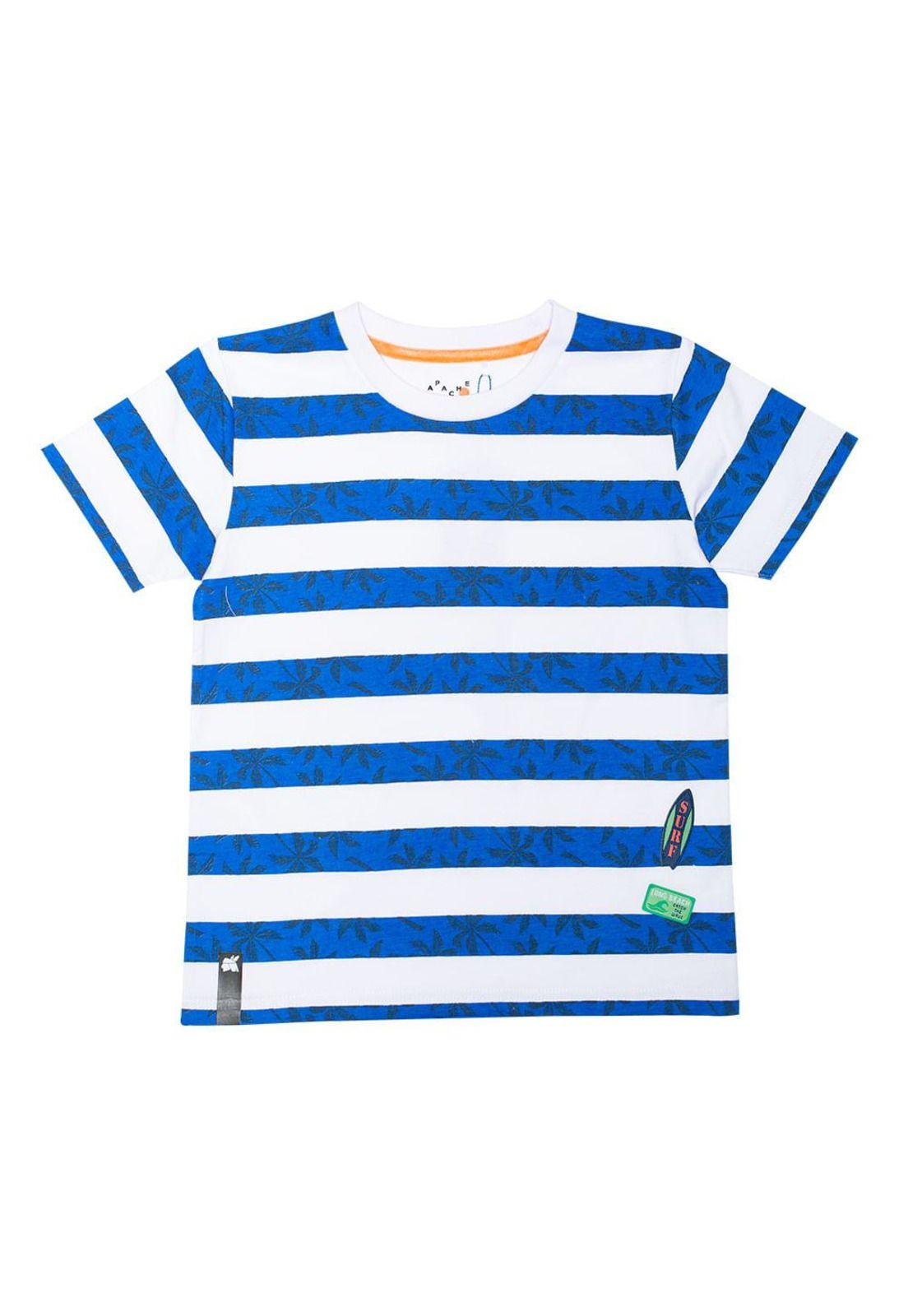 Polera Niño Azul Pillin-0