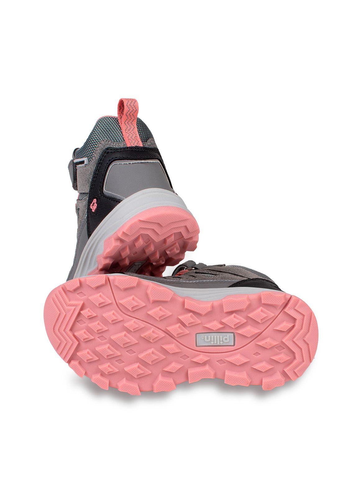 Bototo Niña Gris Pillin (PZD606-26GRI)-3