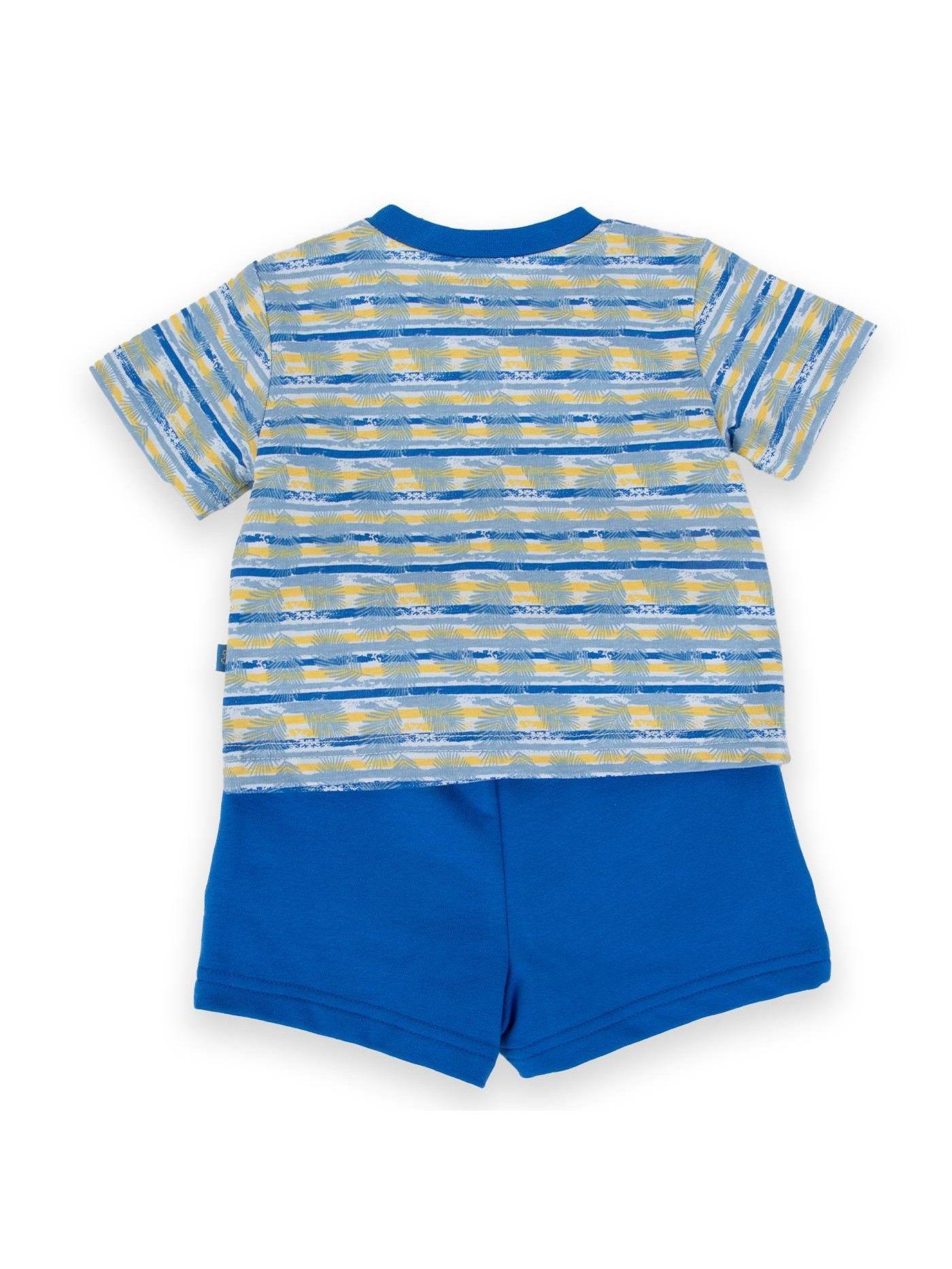 Polera Bebé Niño Azul eléctrico Pillin-3