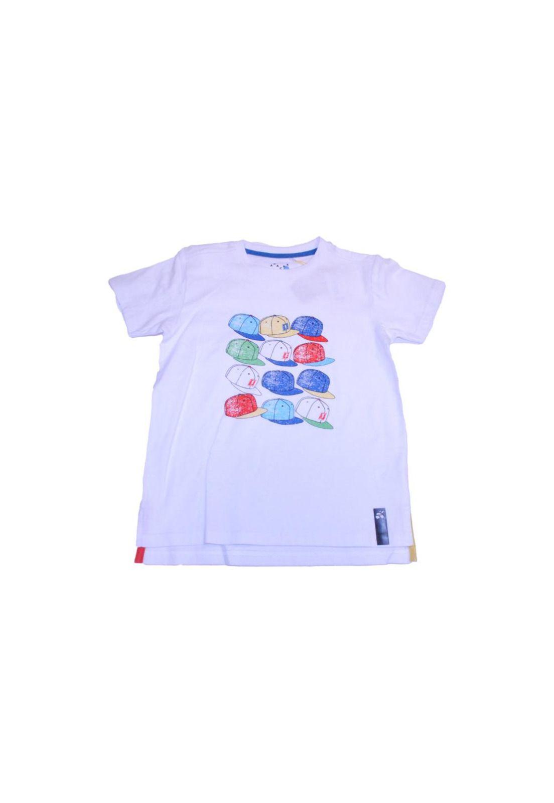 Polera Niño Blanco Pillin-0
