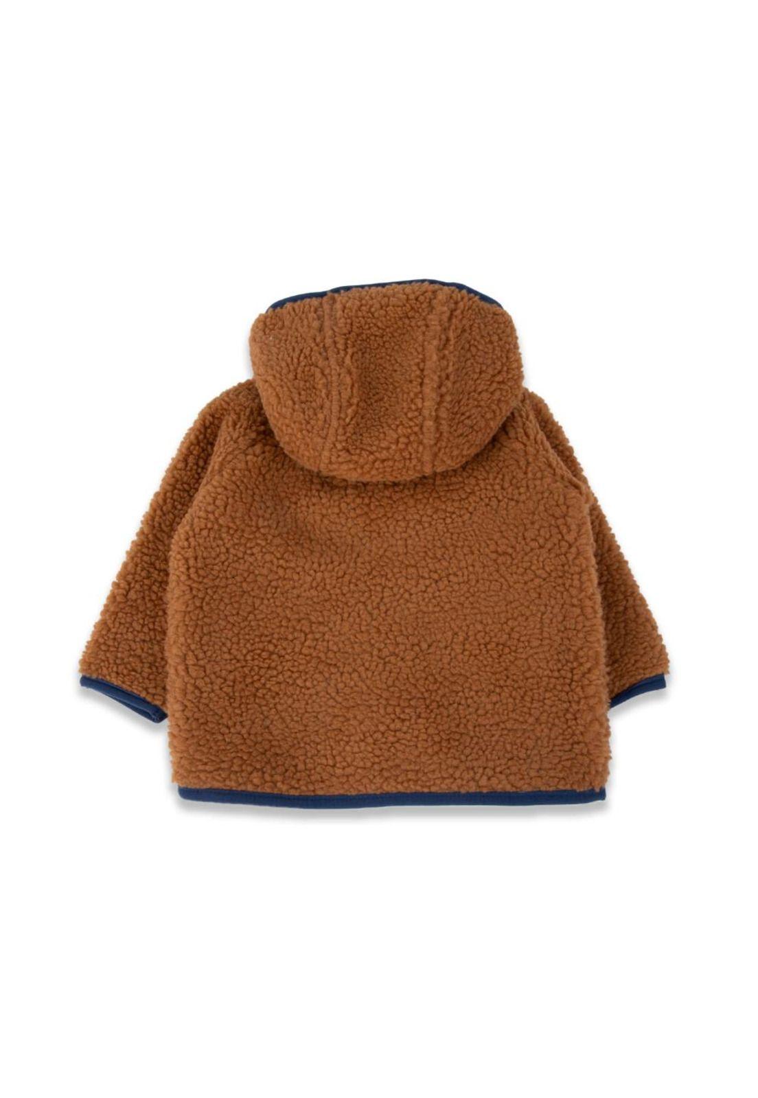 Chaqueta Bebé Niño Café Pillin-2