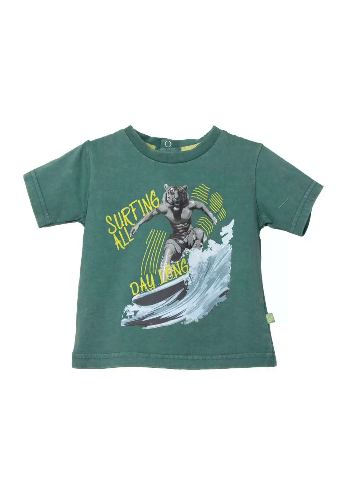 Polera  Niño Verde Pillin (PVC658-25VER3M)-0