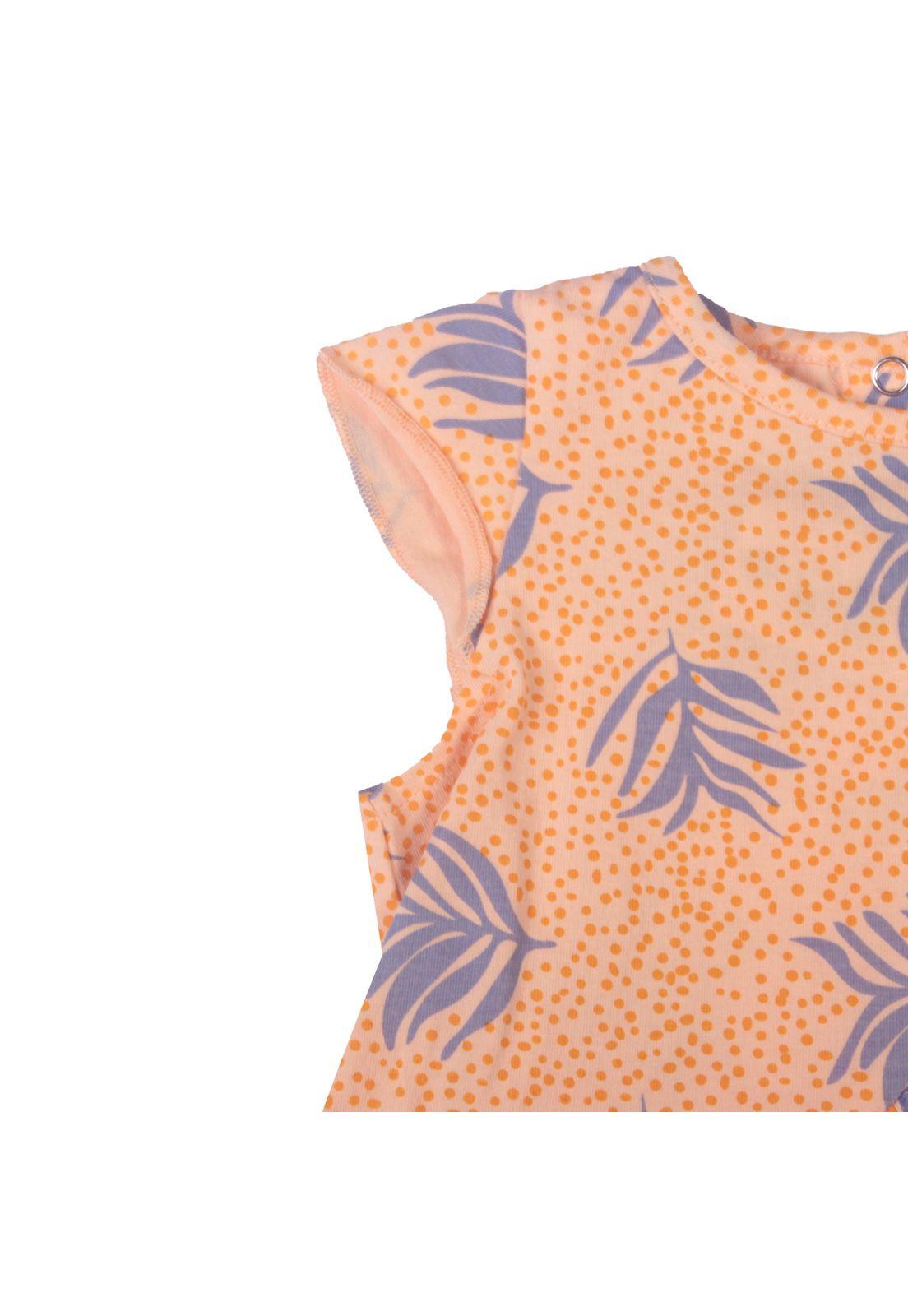 Polera Bebe Niña Naranja Pillin-3