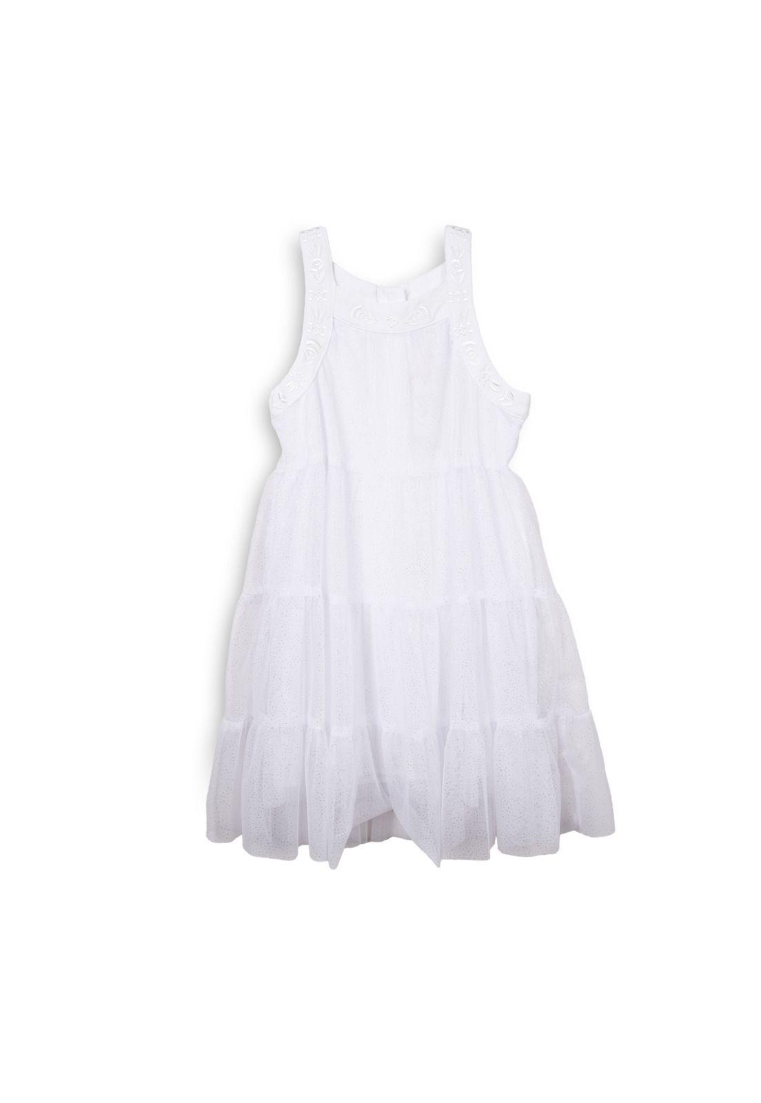 Vestido Niña Blanco Pillin (PVC843-25BCO)-0