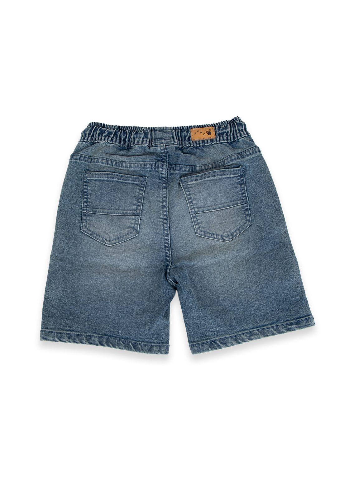 Bermuda Niño Denim Pillin (PVA718-24DEN)-2