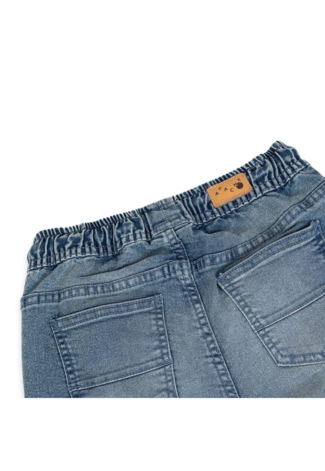 Bermuda Niño Denim Pillin (PVA718-24DEN)-3